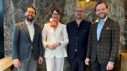 Markus Meier, Sandra Saal, Vladimir Saal und Andreas Meier