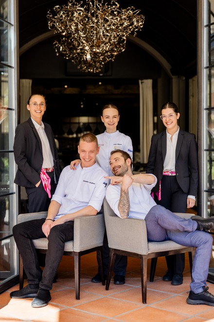 Küchenteam des Ecco