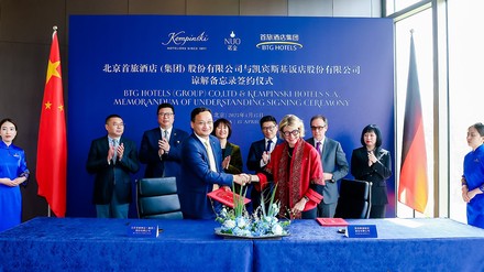 Rick Huo und Barbara Muckermann