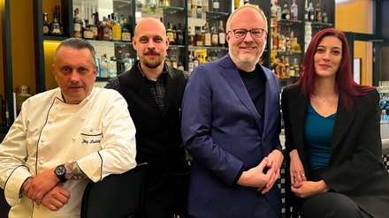 Das Führungsteam im Kimpton Main Frankfurt