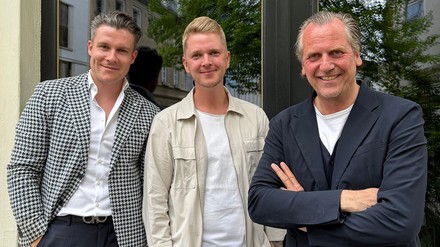 Philipp Schmitt, André Germann und Marc Uebelherr