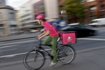 Foodora Fahrradkurier