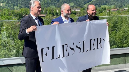 Dr. Christoph Hertwig (Eigentümer), Christoph Seitz (Hoteldirektor) und Sascha Konter (Geschäftsführer Signo Hospitality)