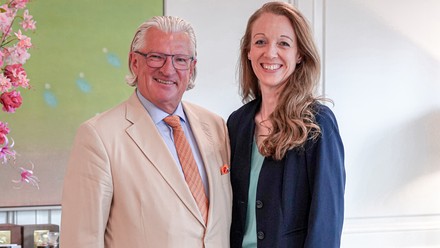 Bernhard Zepf und Carolin Dörner