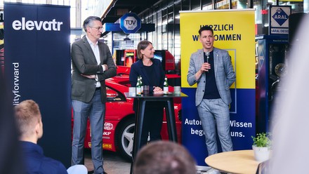 Nina Fiolka im Interview mit Wolfgang Greiner und Alexander Musy