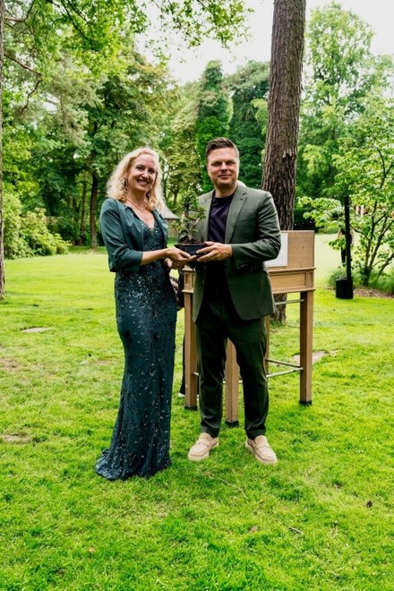 Jochen Leën mit Pauline Verhoef