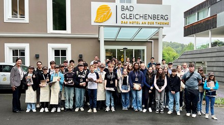 Schüler beim Schnuppertag GastroVibes