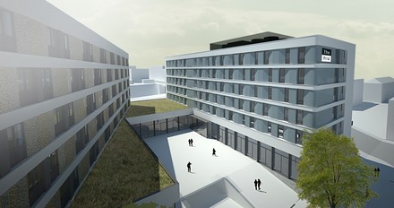 Visualisierung: Holiday Inn – the niu Aixley