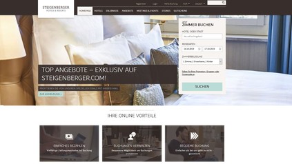 Steigenberger Website
