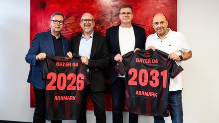 Stephan Rehm, Arnd Rune Thomas, Axel Geerken und Fernando Carro