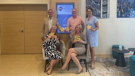 Lee West und mit Team des Dehoga Hessen