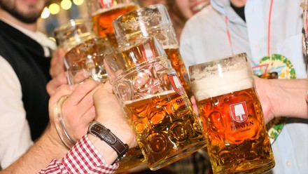 Bier auf dem Oktoberfest