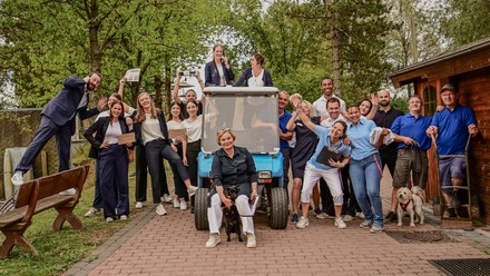Team des Seehotels Niedernberg