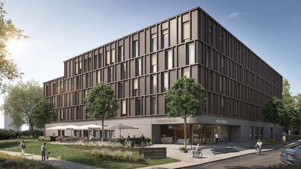 Rendering Légère Hotel in Lindau