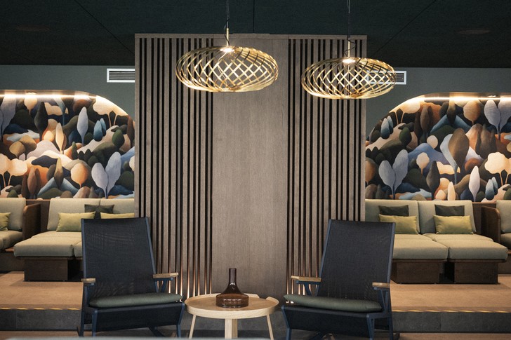Lobby im Wellnesshotel Wittelsbach