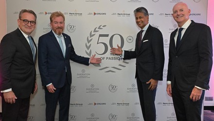 50. Geburtstagsfeier des Sheraton Frankfurt Airport Hotel am 19. September 2025