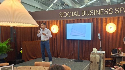 Martin Petersen im Social Business Space