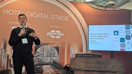 Martin Tauber auf der Hotel Digital Stage