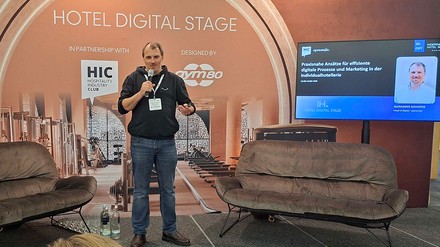 Alexander Schuster auf der Digital Stage