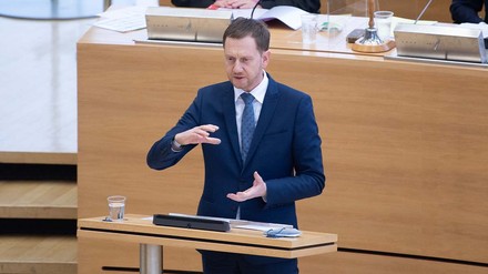 Michael Kretschmer (CDU), Ministerpräsident von Sachsen