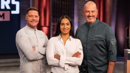 Alina Meissner-Bebrout mit Robin Pietsch und Frank Rosin