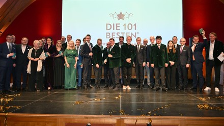 Preisverleihung „Die 101 besten Hotels Deutschlands“