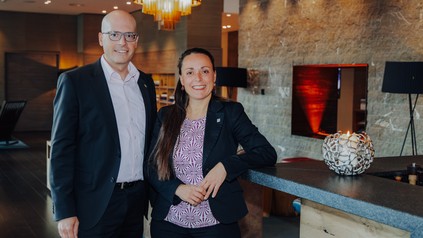 Stephan Amsler und Isabella Scheuermann