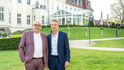 Portrait Michael Scharf und Mario Reincke Fleesensee
