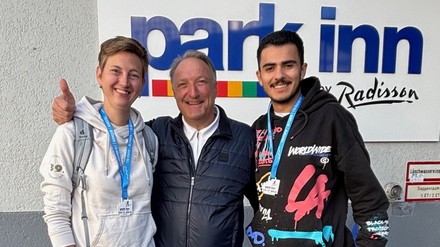 Jana Hammani, Edi Urbanek Barreiro und Jürgen Gangl