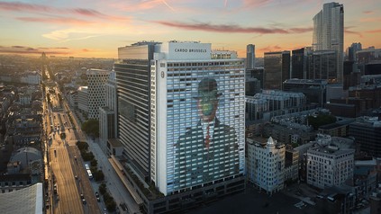 Fassade des Cardo Brussels Hotel