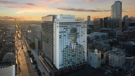 Fassade des Cardo Brussels Hotel