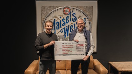 Brauerei Gebr. Maisel unterstützt Sternstunden e.V. erneut mit 50.000 Euro