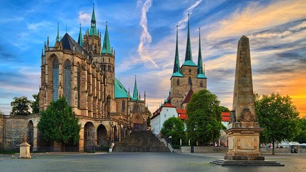 Erfurter Dom in Thüringen