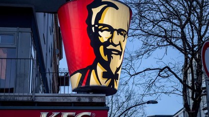 Ein KFC-Restaurant von außen