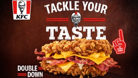 Double Down Burger