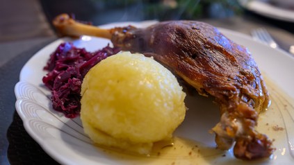 Gänsebraten