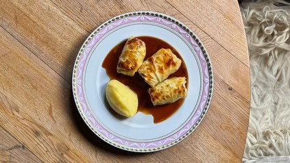 Kohlroulade vom Kalb