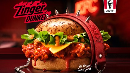 Zinger Dunked Burger