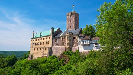 Wartburg bei Eisenach, Thüringen, Deutschland