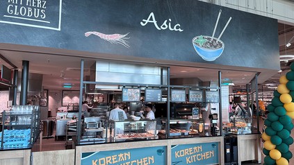 „Original Korean Kitchen“ in der Globus Markthalle in Eschborn
