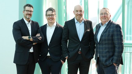Frank Seedorff, Sebastian Spratte, Ingo Burmester und Christian Grage