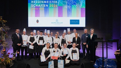 Siegerehrung 42. Hessenmeisterschaften in den gastgewerblichen Ausbildungsberufen