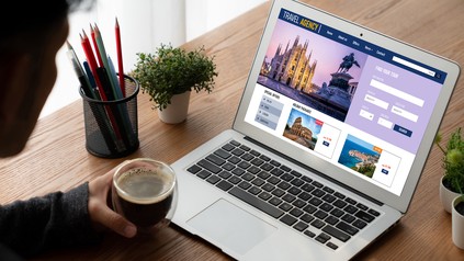 Beim Buchungsprozess