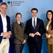 DZG-Vorstandssprecher Dr. Marcel Klinge, DZG-Aufsichtsratsmitglied Alexandra Wolframm, Tourismuskoordinator Dr. Christoph Ploß MdB, und DZG-Aufsichtsratschefin Homeira Amiri