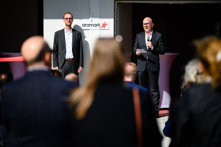 Eröffnung des neuen F³-Verteilzentrums in Kaiserslautern