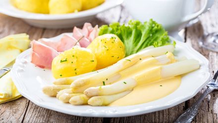 Spargel mit Kartoffeln
