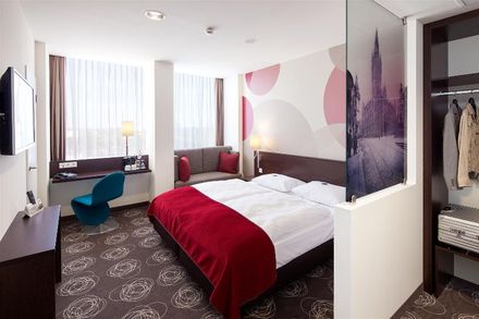 Zimmer im Webers Hotel im Ruhrturm Essen