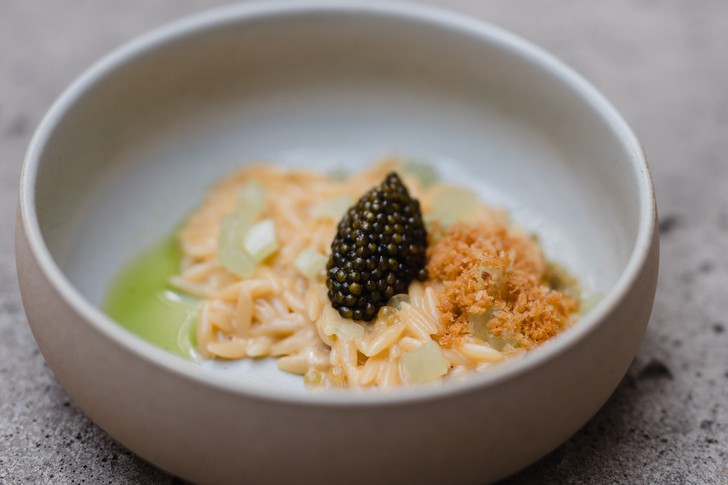 Caviar & Cream Pasta