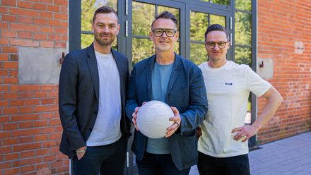 Felix Munte, Holger Stromberg und Daniel von Canal
