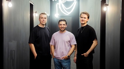 Die drei Alpami-Gründer Benedikt Walz, Julian Bauer und Maximilian Couch.
